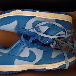 Nike Light and Dark Blue Sneakers